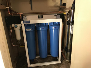 Sediment, iron reduction & uv filter