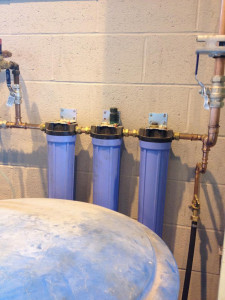 Sediment filters for water jet cutting Machine