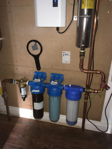New spring head box & water filters
